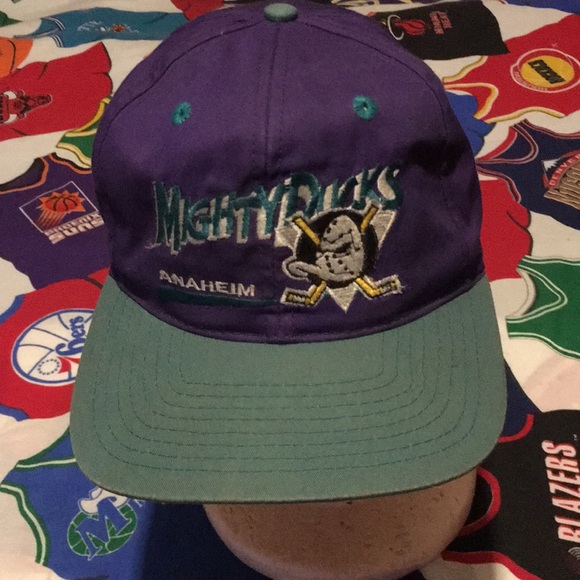 NHL Other - Vintage NHL Anaheim Mighty Ducks SnapBack hat